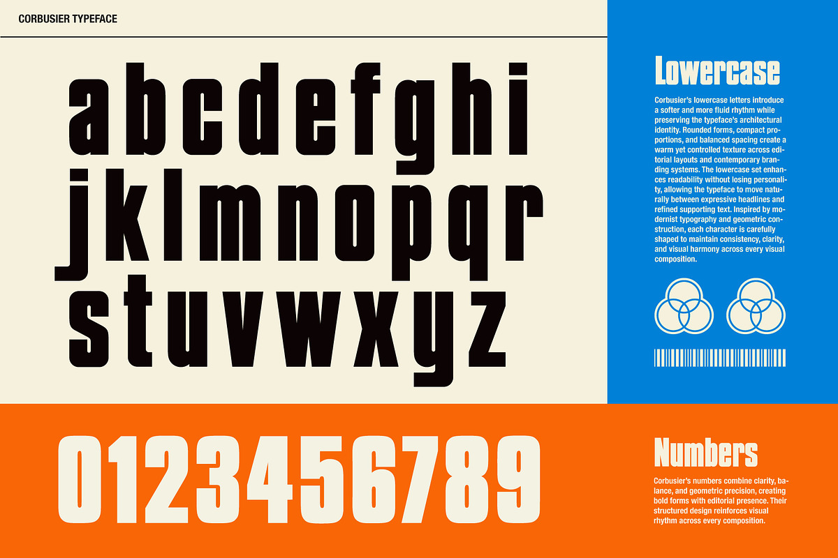 Corbusier Sans Serif Typeface, a Sans Serif Font by God Control (Photo 6 of 12)