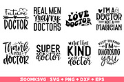 Doctor SVG bundle 40 Designs, an Illustration by ZoomkSVG (Thumbnail 3 of 7)