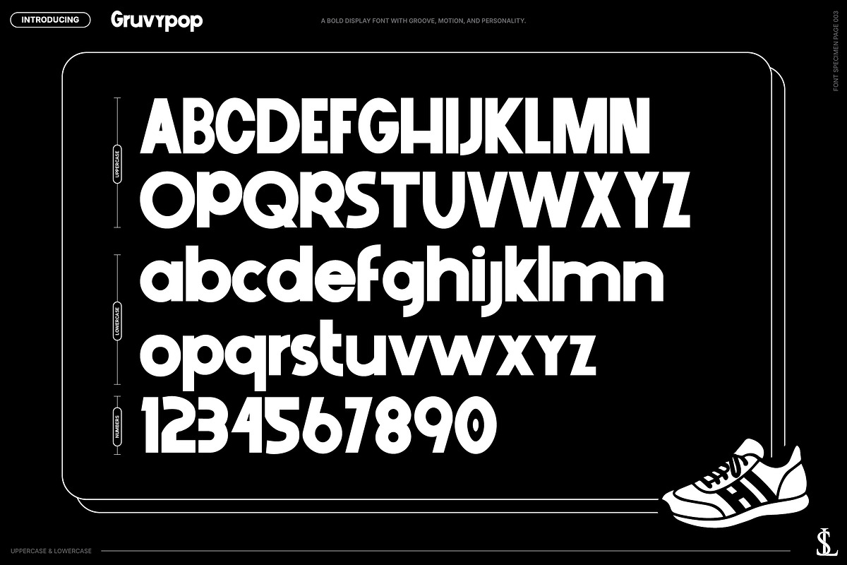 Gruvy Pop Sans, a Sans Serif Font by Sundaylab (Photo 4 of 11)