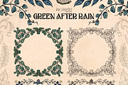 Green After Rain Botanical Set, an Object Illustration by Ink Stories (Thumbnail 7 of 13)