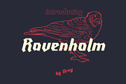 Ravenholm Slant, a Blackletter Font by NREY (Thumbnail 2 of 7)