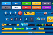 GUI Pro - Casual Game, an UI Kit Template by LAYERLAB (Thumbnail 2 of 65)