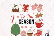 Tis The Season, Christmas Season Png, an Illustration by Creative Art (Thumbnail 1 of 6)