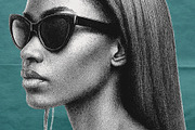Vintage Black and White Halftone, a Layer Style Add-On by DesignerCandies (Thumbnail 3 of 7)