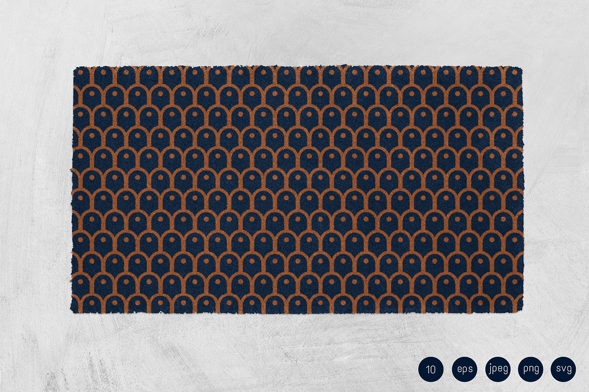 Retro Geometric Patterns, a Pattern Graphic by Milky April (Photo 4 of 5)