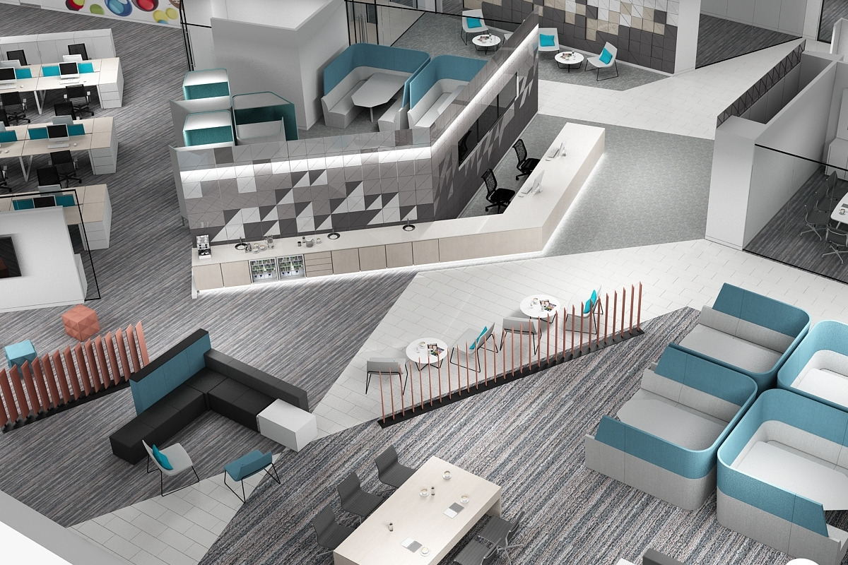 Full Office Interior 26, an Architecture 3D Model by Giimann (Photo 19 of 23)