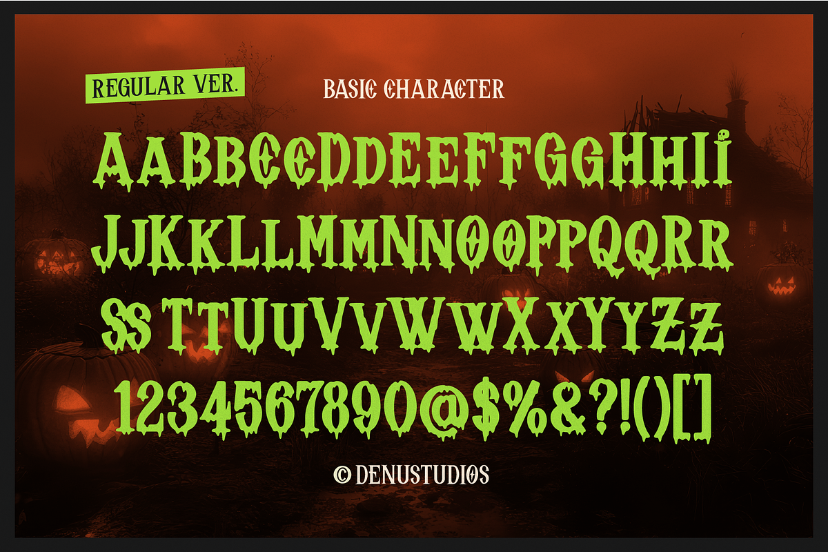 Lucent Nocturn | Gothic Horror Font, a Blackletter Font by Denustudios (Photo 10 of 12)