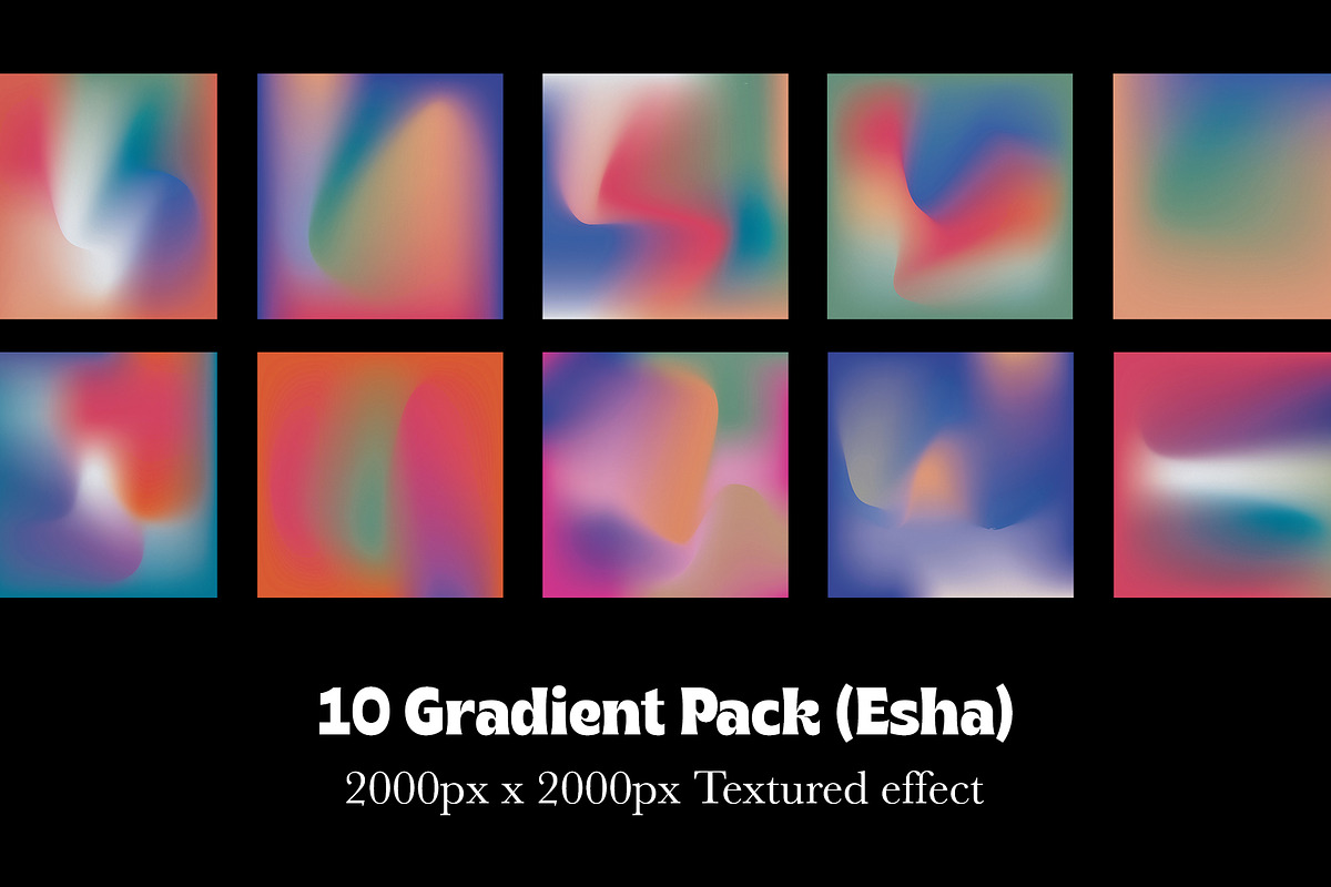 Esha | Gradient Graphics, a Pattern Graphic by Two Sleepy Heads Studio (Photo 1 of 4)