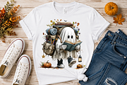 Halloween Book Lover Clipart Bundle, a Seasonal Illustration by CreationArt (Thumbnail 6 of 7)