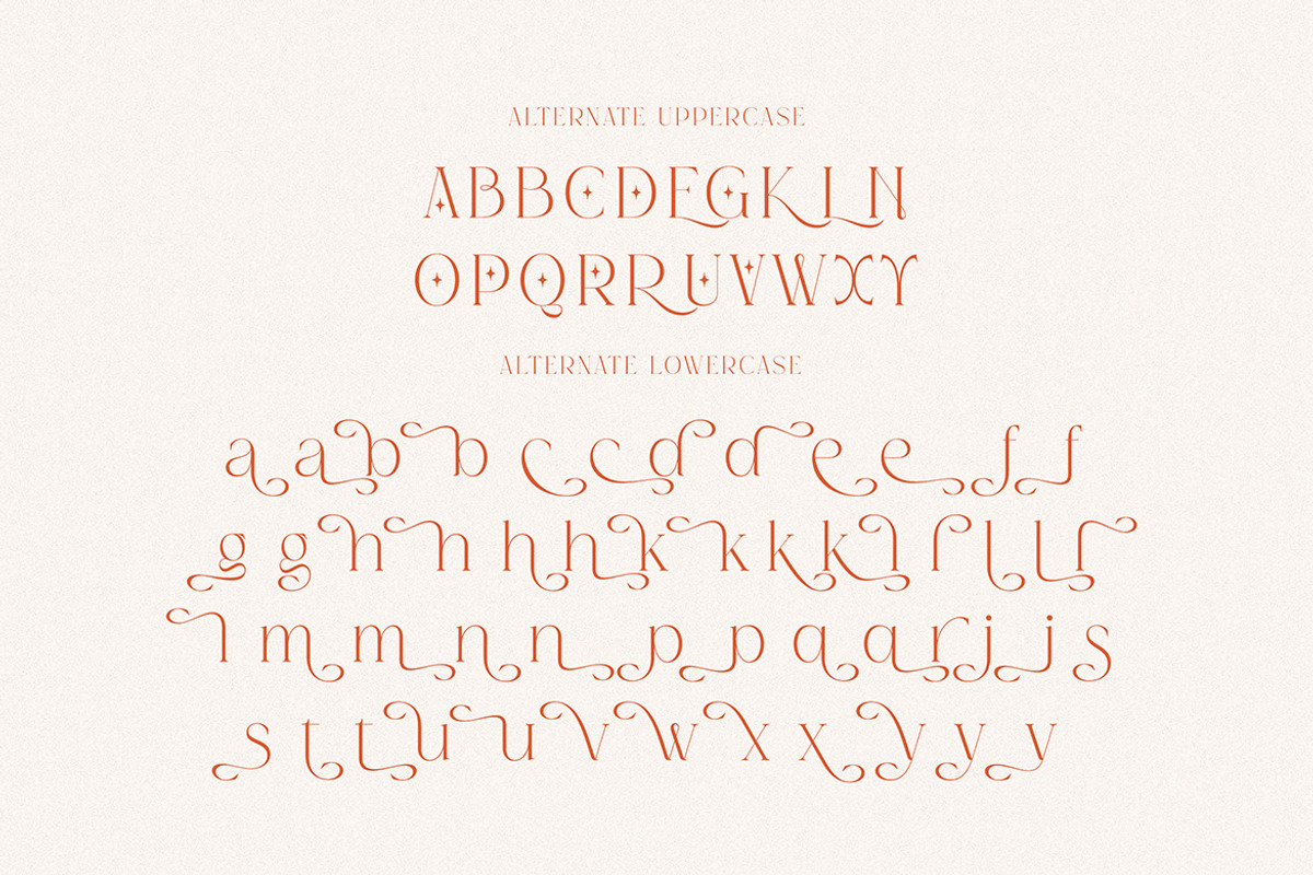 Kalumannic Luxury Serif, a Serif Font by Cruzine (Photo 6 of 8)