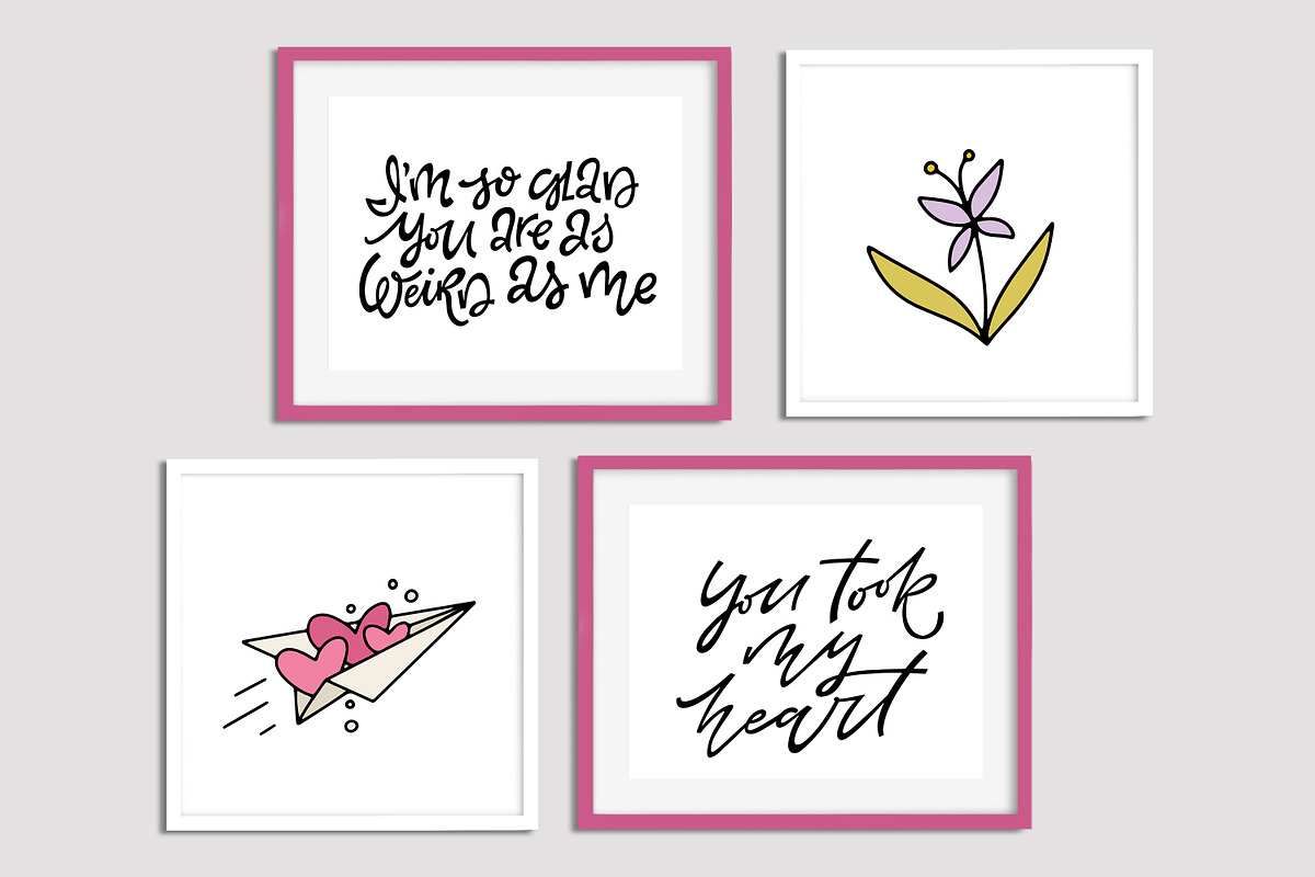 Big Love Graphics Set, a Decorative Illustration by Anna Krestiannykova (Photo 9 of 12)