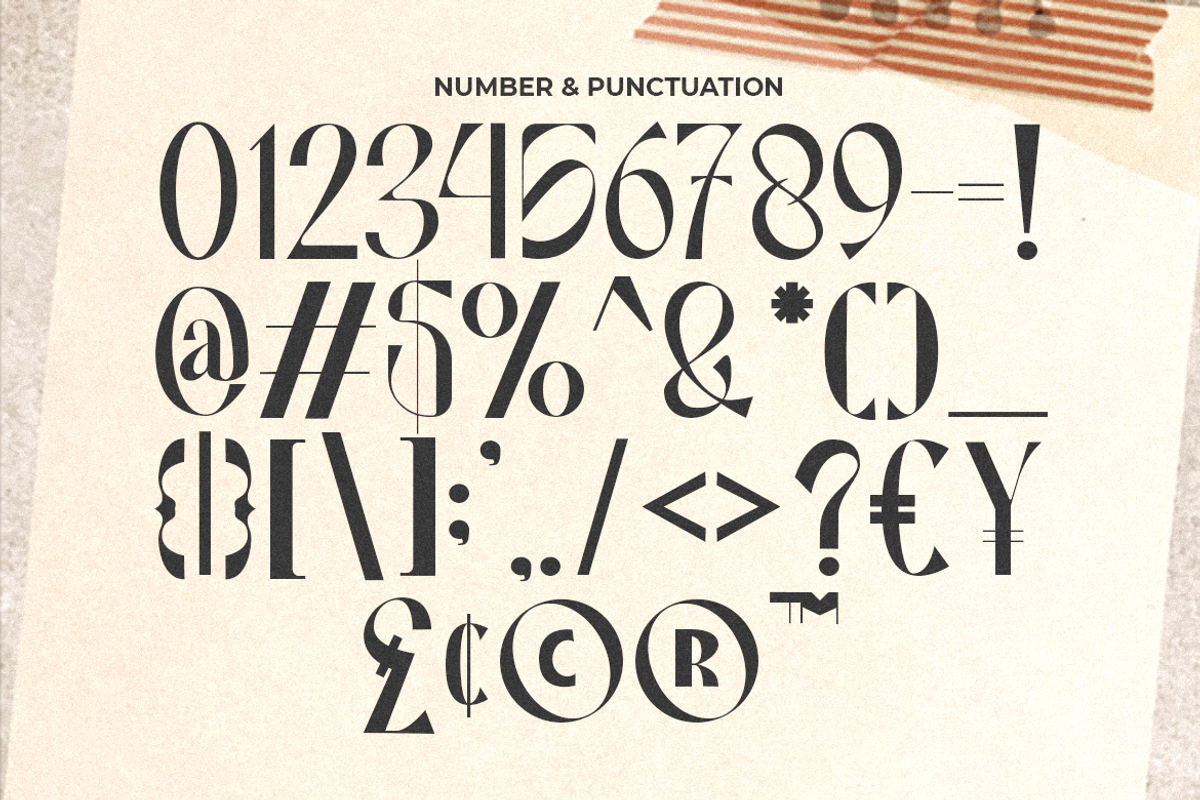 Hausser Modern Display, a Font by Creatype Studio (Photo 7 of 11)