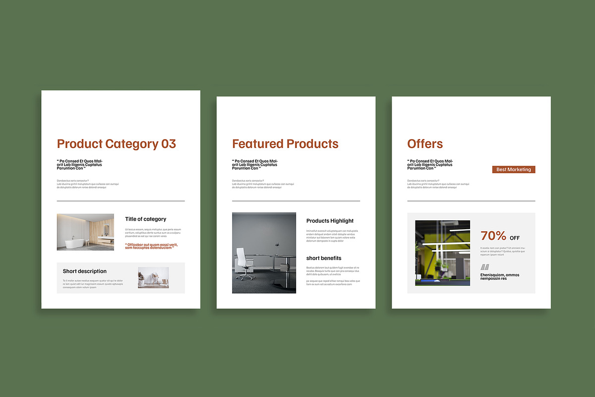 Digital Catalog eBook Design, an UI Kit Template by MightyDesign (Photo 5 of 10)