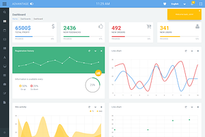 Advantage - Responsive Admin Theme