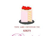 Dopamine Birthday Cakes 37 PNG, a Food Illustration by Oleksandra Illustrates (Thumbnail 17 of 19)