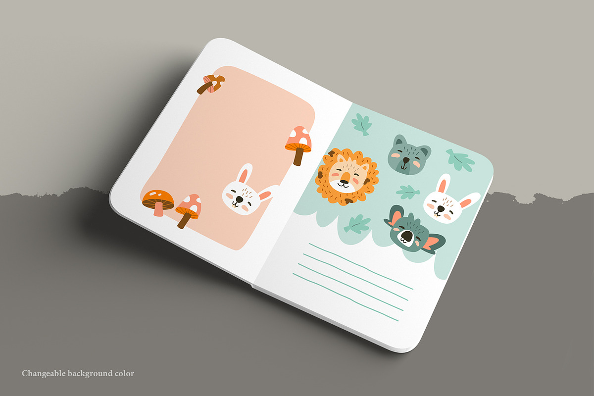 Children's Book Mockups, a Print Template by artimasa (Photo 8 of 8)