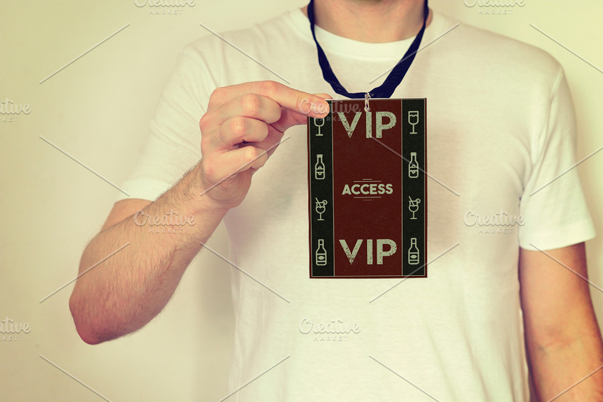Night Bar VIP Pass, a Card Template by Konakchiev (Photo 3 of 3)