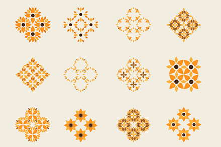 Flower Petal Ornament V1