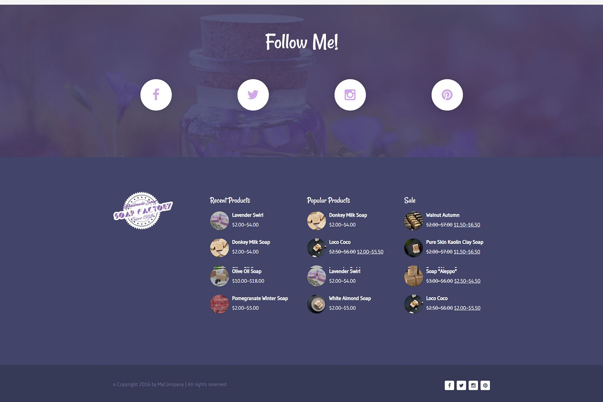 Soapfactory - Soap WordPress Theme, a WordPress Template by 7Theme (Photo 5 of 6)