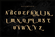 Guitar Rocker, a Serif Font by Letterara (Thumbnail 12 of 15)