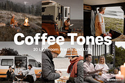 20 Coffee Tones Lightroom Presets, a Preset Add-On by SparkleStock (Thumbnail 1 of 16)