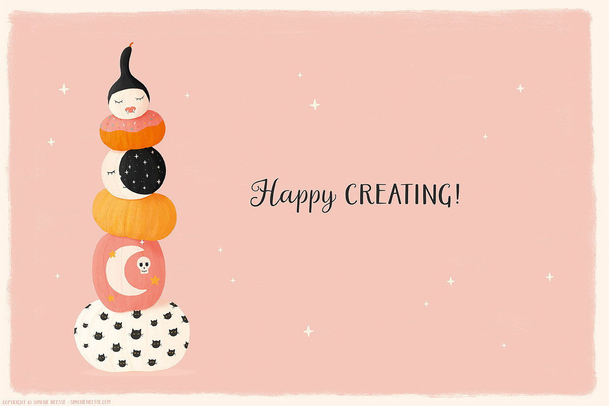 The Painted Pumpkin, an Illustration by Drawn by Simone (Photo 9 of 9)