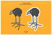 Pukeko After Dark Halloween Clipart, a Seasonal Illustration by Summernotie (Thumbnail 7 of 8)