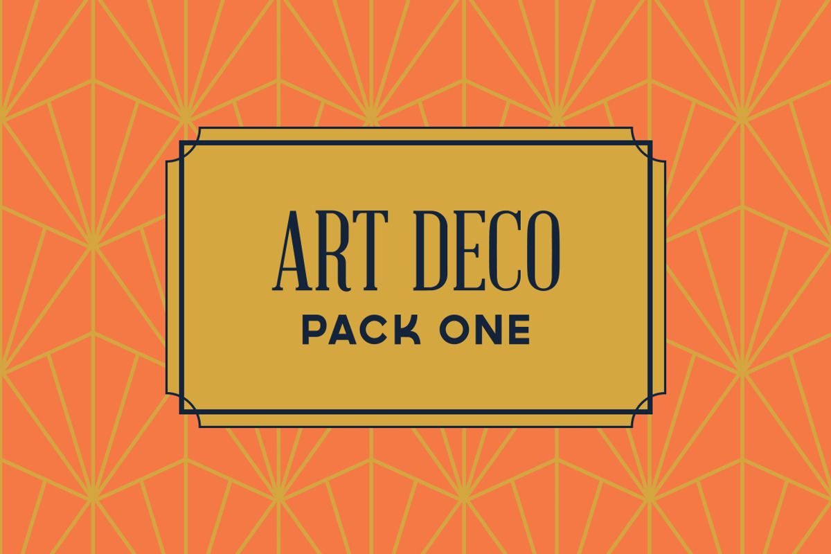 Art Deco Pack 1, a Pattern Graphic by Ariel Tyndell Design (Photo 1 of 4)