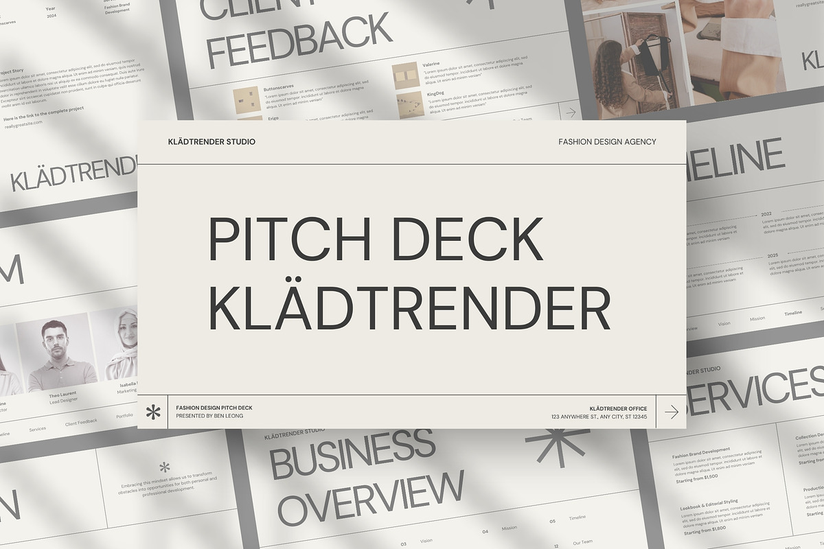 Pitch Deck, a Presentation Template by Fibrinosa Studios (Photo 2 of 4)
