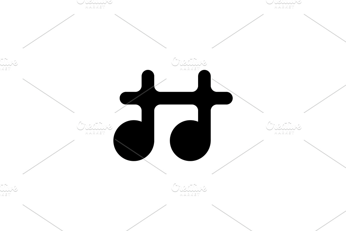 Musical Note Logo, a Branding & Logo Template by kurostd