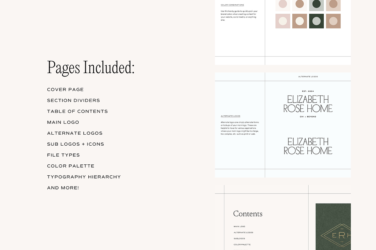 Brand Guidelines Template, a Presentation Template by Madewest Supply Co. (Photo 4 of 5)