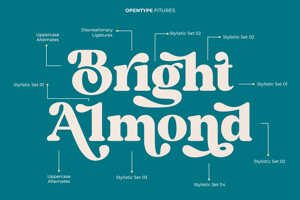 Bright Almond, a Serif Font by zeenesia (Photo 17 of 17)