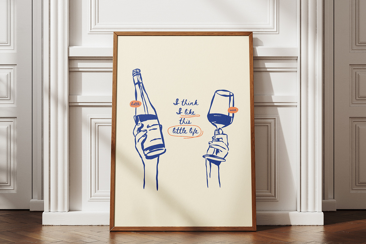 La Dolce Vita Illustrations, an Object Graphic by iStar Design (Photo 10 of 14)