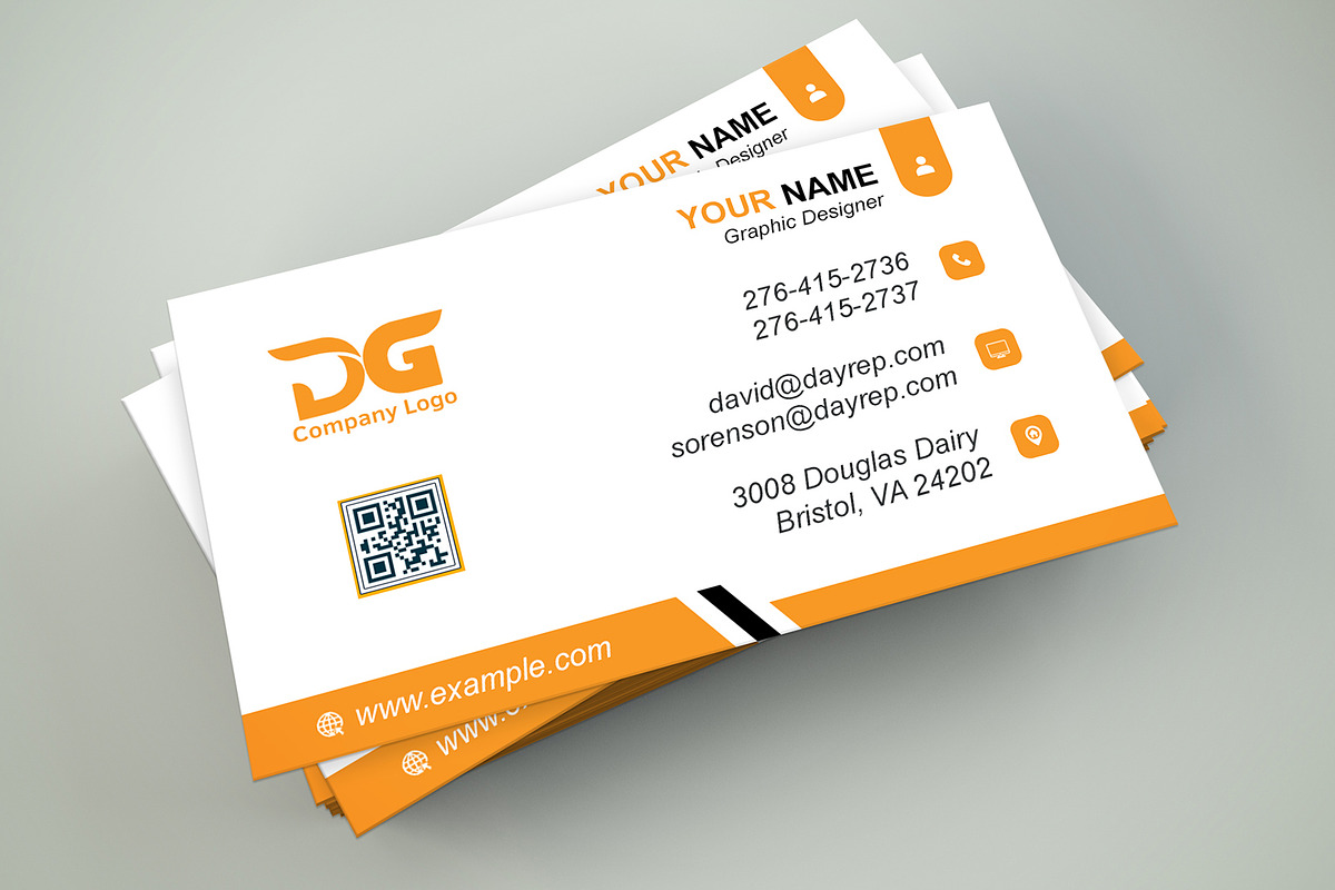 Print-Ready Business Card PSD preview 5