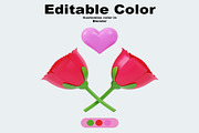 Valentine 3D Icon Pack, an Object Illustration by Lumina_ui_ux202 (Thumbnail 4 of 6)