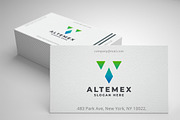 Geometric Triangles Letter A Logo, a Branding & Logo Template by Design_Planet (Thumbnail 2 of 3)