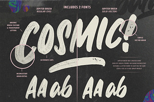 JUPITER BRUSH Font