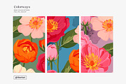 Lush Bold Botanical Floral Pattern, a Pattern Graphic by likorbut (Thumbnail 9 of 13)