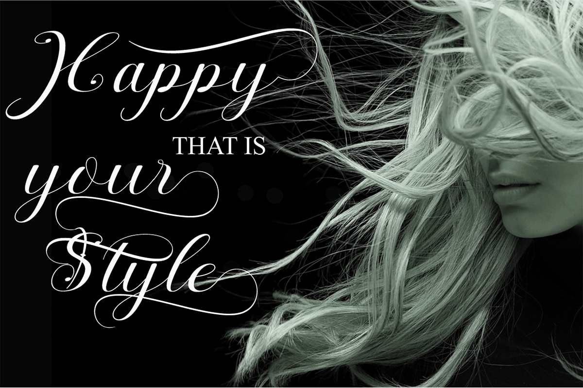 Nantiya, a Script Font by Deniz86 (Photo 3 of 11)