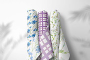 Hand Drawn Crayon Wildflowers, a Pattern Graphic by Lucyinyourheart (Thumbnail 6 of 10)