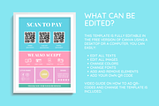 Scan to Pay Sign Template, a Brochure Template by SunshineStudioBoutique (Thumbnail 4 of 10)