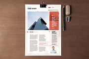 Case Study Template 06, a Brochure Template by spidergraph (Thumbnail 2 of 7)