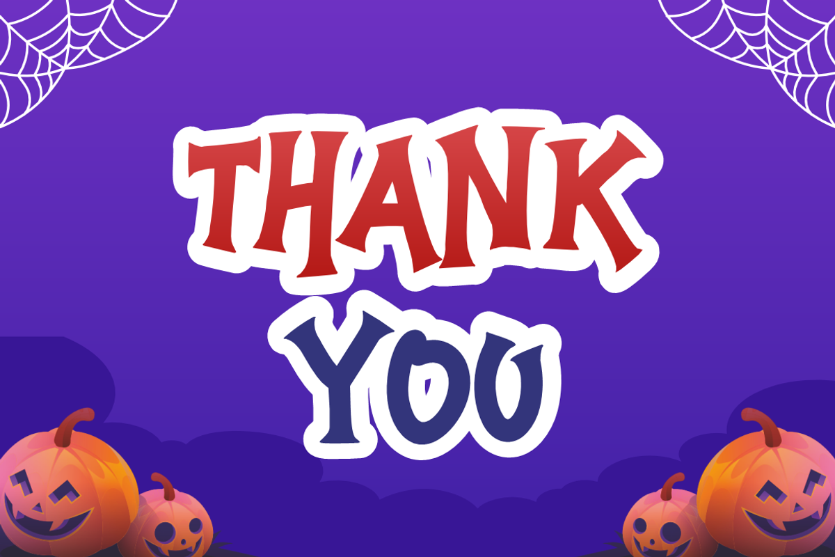 Costume Halloween Font, a Handwritten Font by QR Design Studio (Photo 8 of 8)