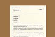 Resume CV Layout, a Resume Template by MightyDesign (Thumbnail 4 of 8)