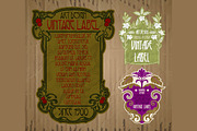 Label Art Nouveau - sets, a Decorative Illustration by Stanislav Kharchevskyi (Thumbnail 5 of 8)