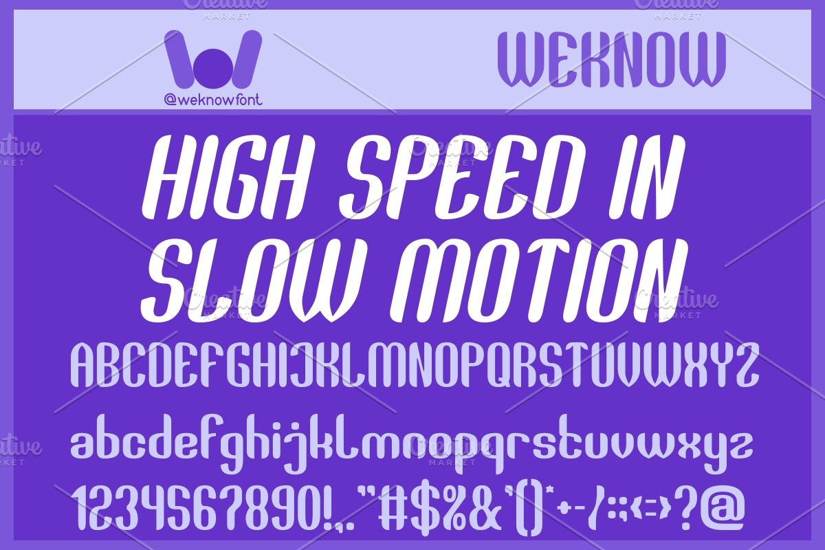The Processor font, a Font by weknow (Photo 3 of 8)