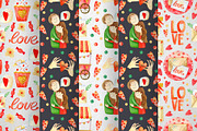 Valentines Day watercolor Set, an Illustration by annasokol_ (Thumbnail 8 of 12)