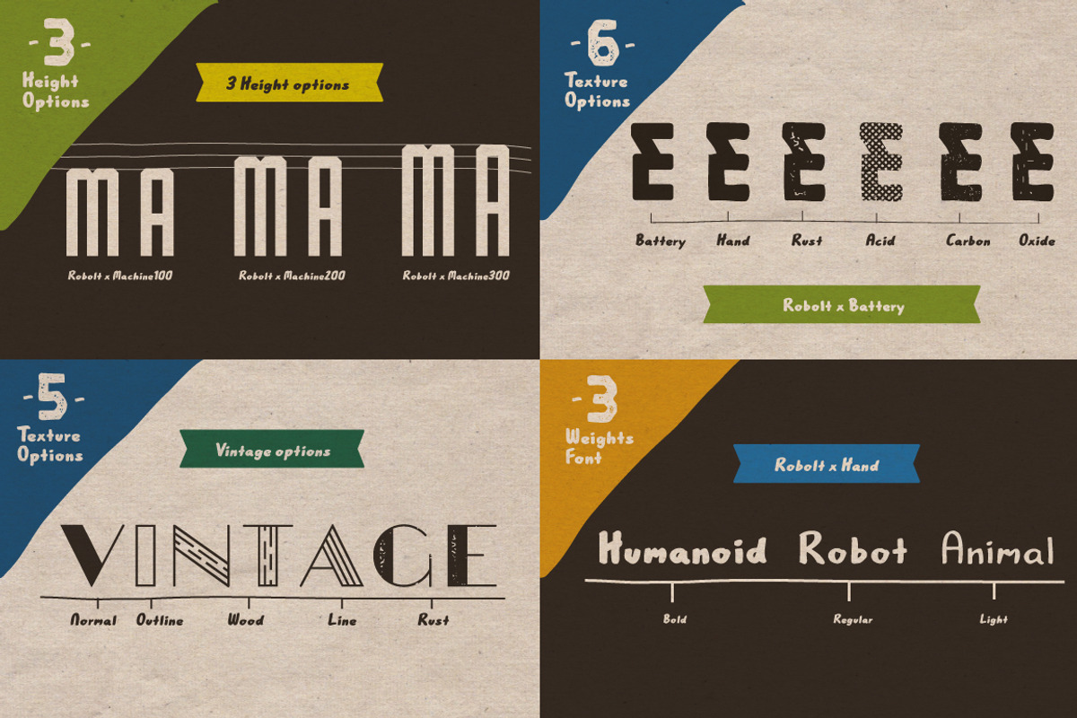 Robolt Font preview 5