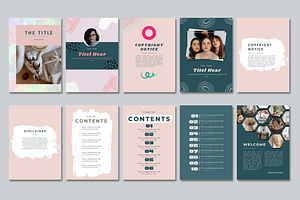 80 Ebook Workbook Template Canva