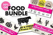 Food Bundle, a Food Illustration by Marmalade Moon (Thumbnail 1 of 5)